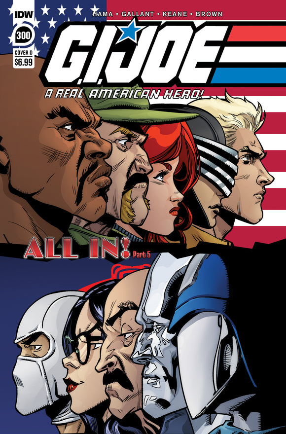 G.I. Joe: A Real American Hero #300 Variant D (McKeown)