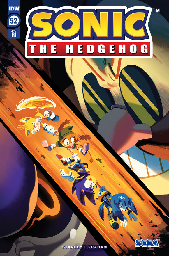 Sonic the Hedgehog #52 Variant RI (Fourdraine)