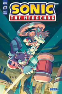 Sonic the Hedgehog #58 Variant A (Yardley)