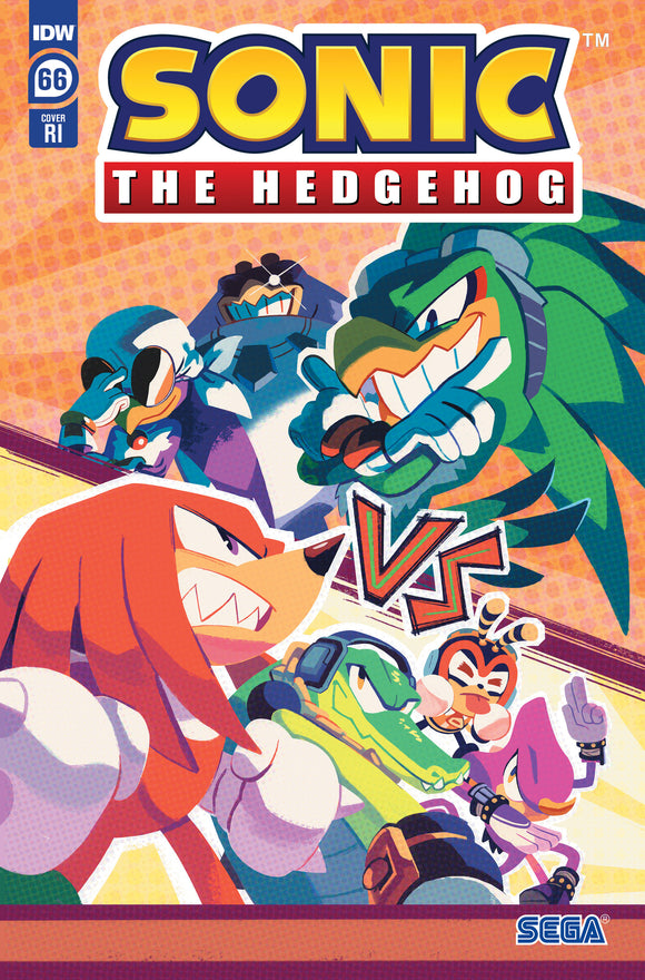 Sonic the Hedgehog #66 Variant RI (10) (Fourdraine) 1-10