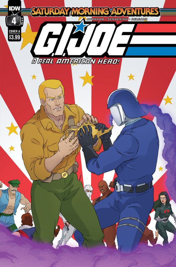 G.I. Joe: A Real American Hero—Saturday Morning Adventures #4 Variant A (Schoening)