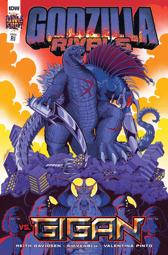 Godzilla Rivals Vs. Gigan Variant RI (Gonzalez) 1:10