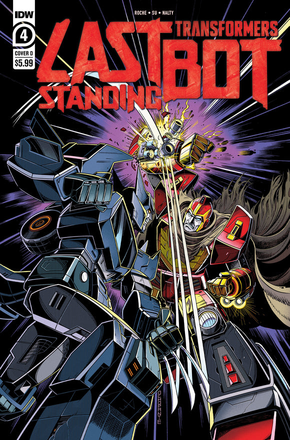 Transformers: Last Bot Standing #4 Variant D (Ochopante)
