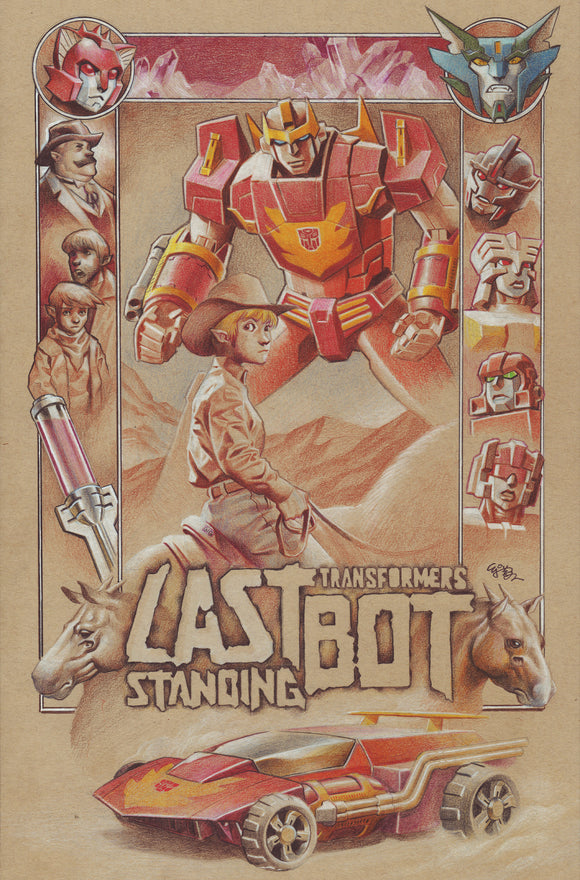 Transformers: Last Bot Standing #4 Variant RI (Su) 1:10