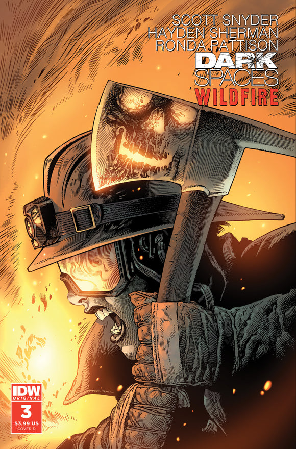 Dark Spaces: Wildfire #3 Variant D (Rodriguez)