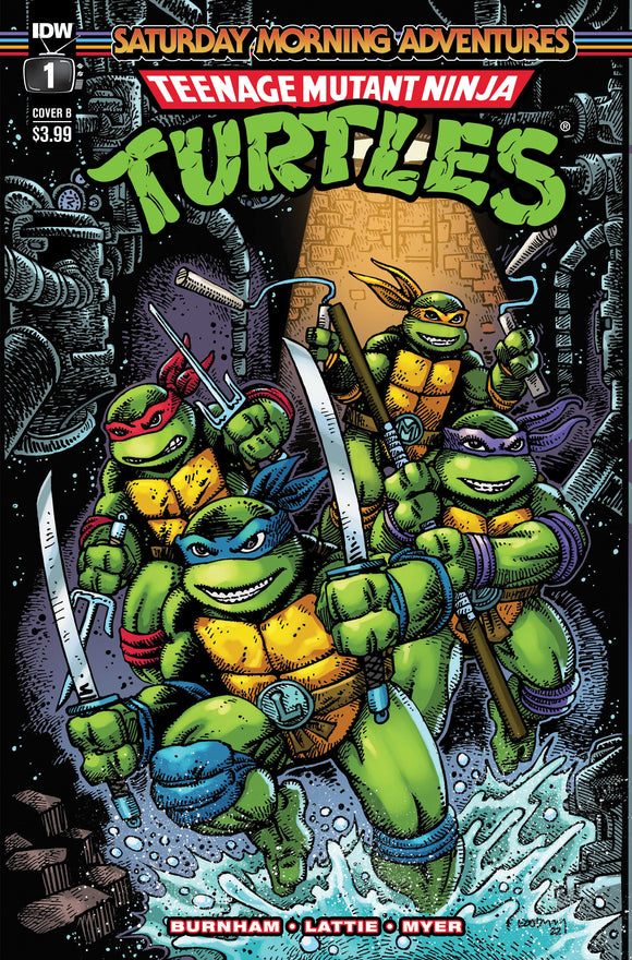 Teenage Mutant Ninja Turtles: Saturday Morning Adventures #1 Variant B (Eastman)