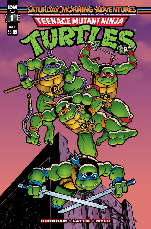 Teenage Mutant Ninja Turtles: Saturday Morning Adventures #1 Variant C (Gregori)