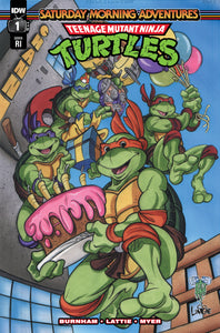 Teenage Mutant Ninja Turtles: Saturday Morning Adventures #1 Variant RI (1:10) (La ttie)