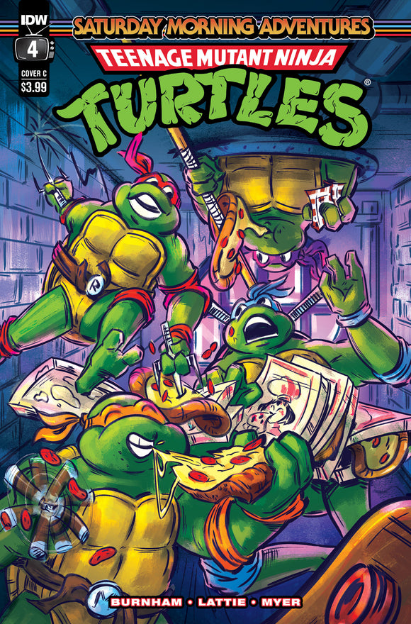 Teenage Mutant Ninja Turtles: Saturday Morning Adventures #4 Variant C (Chi)