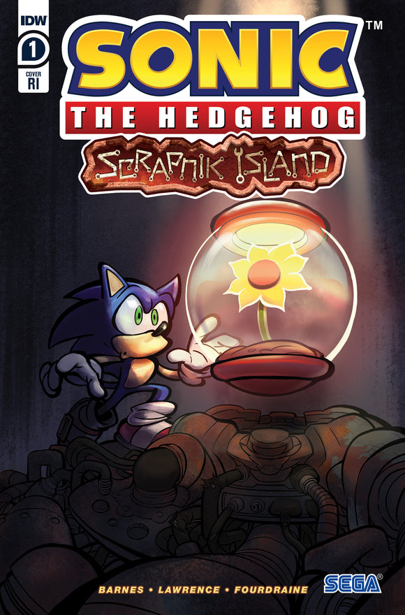 Sonic the Hedgehog: Scrapnik Island #1 Variant RI (10) (Skelley)