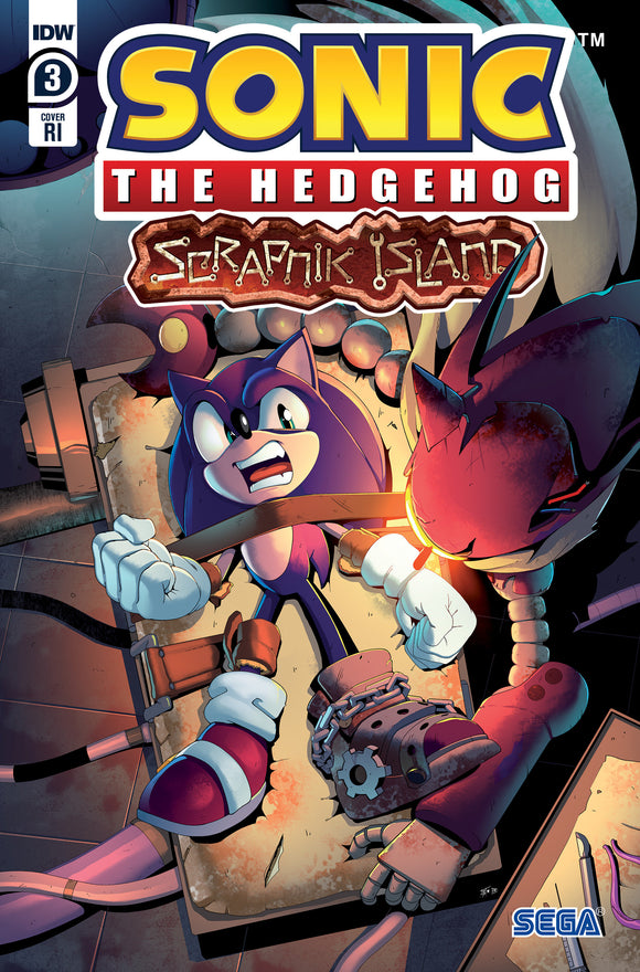 Sonic the Hedgehog: Scrapnik Island #3 Variant RI (1:10) (Thomas)