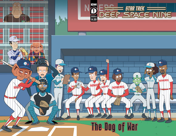 Star Trek: Deep Space Nine--The Dog of War #1 Lower Decks Variant (Fenoglio)