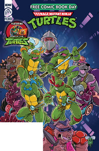 Teenage Mutant Ninja Turtles FCBD 2023 Variant A (Lattie)( Free on May 6th 2023)