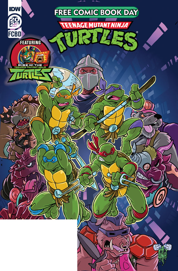 Teenage Mutant Ninja Turtles FCBD 2023 Variant A (Lattie)( Free on May 6th 2023)