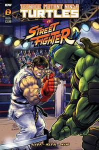 Teenage Mutant Ninja Turtles Vs. Street Fighter #2 Cover A (Medel)