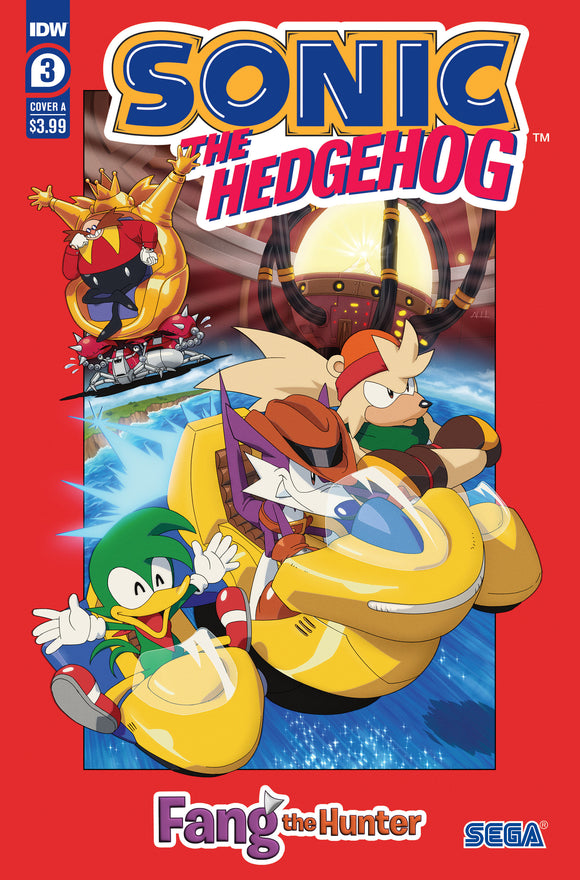 Sonic the Hedgehog: Fang the Hunter #3 Cover A (Hammerstrom)