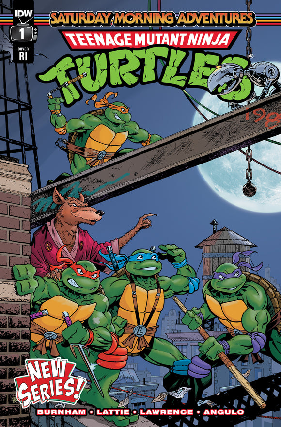 Teenage Mutant Ninja Turtles: Saturday Morning Adventures (2023-) #1 Variant RI (1-10) (Dooney)