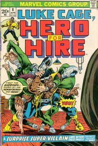 Power Man and Iron Fist 1972 Hero for Hire #8 GOOD