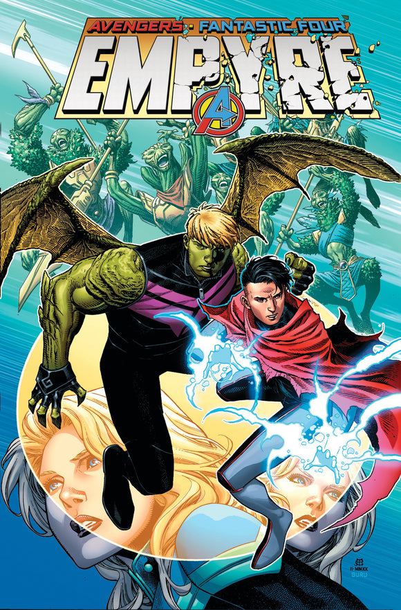 EMPYRE OMNIBUS HC CHEUNG HULKLING/WICCAN COVER [DM ONLY]
