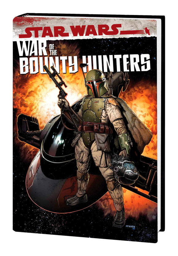 STAR WARS: WAR OF THE BOUNTY HUNTERS OMNIBUS HC MCNIVEN COVER