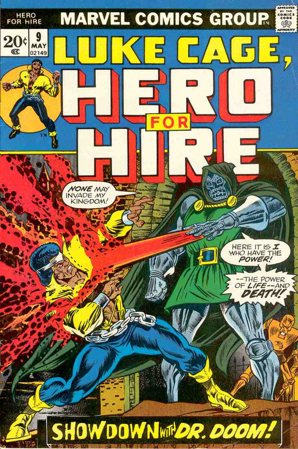 Power Man and Iron Fist 1972 Hero for Hire #9 GOOD+