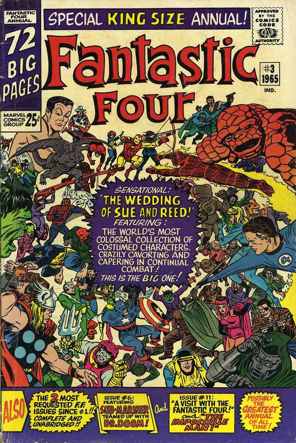 Fantastic Four 1961  Annual #3
