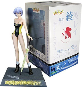 NGE REI AYANAMI RACE QUEEN PVC STATUE RARE YELLOW VARIANT