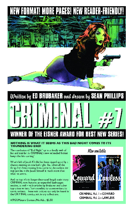 CRIMINAL 2 #7 (MR)