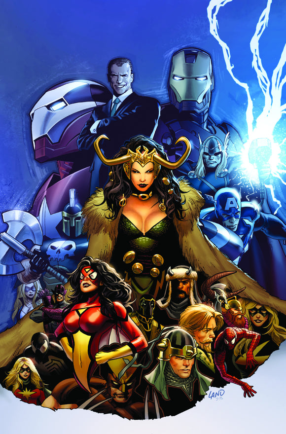 SIEGE STORMING ASGARD HEROES AND VILLAINS LAND VAR