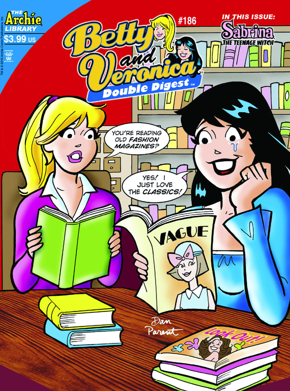 BETTY & VERONICA DOUBLE DIGEST #186