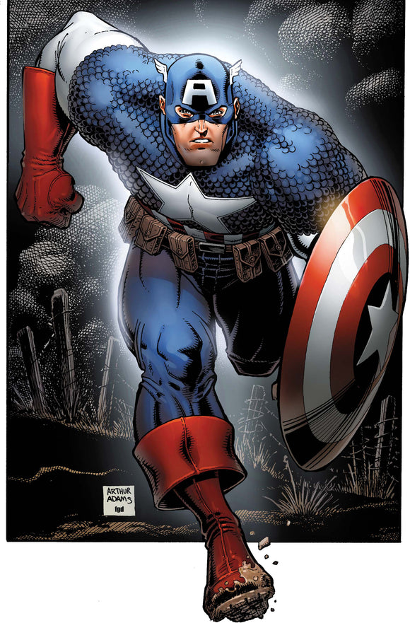 CAPTAIN AMERICA MAN OUT OF TIME #1 (OF 5) A ADAMS VAR