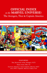 AVENGERS THOR CAPTAIN AMERICA OFF INDEX MU #11