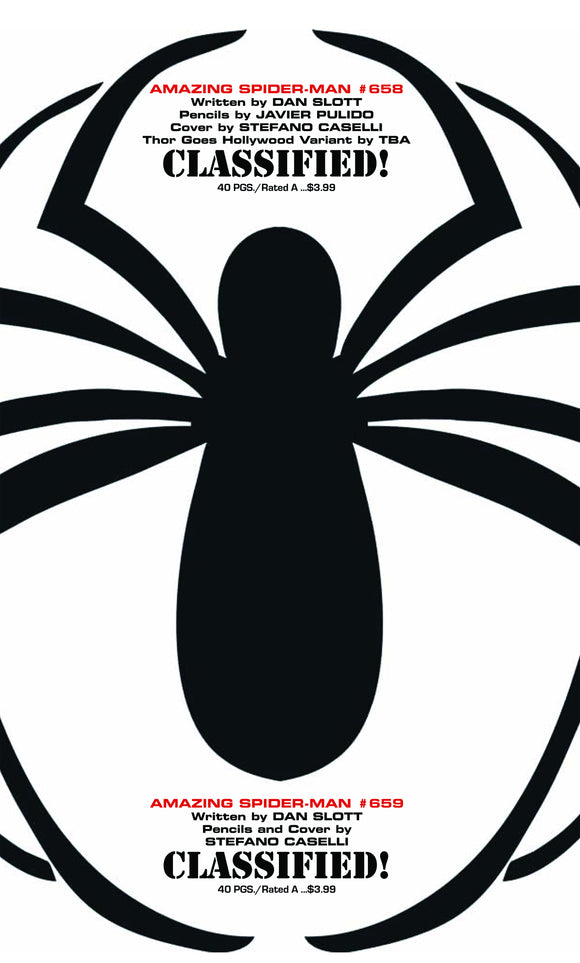 AMAZING SPIDER-MAN #658 THOR GOES HOLLYWOOD VAR BIG
