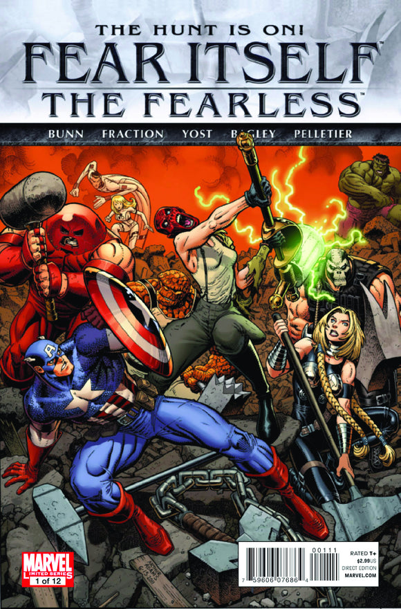 FEAR ITSELF FEARLESS #1 (OF 12) 2ND PTG VAR B (PP #996)