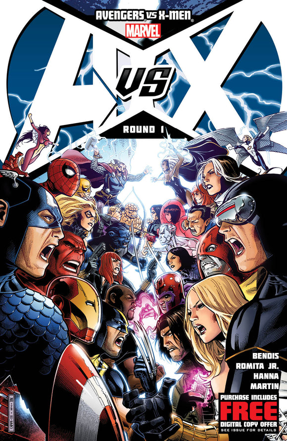 AVENGERS VS X-MEN #1 (OF 12) WITH DIG CDE AVX