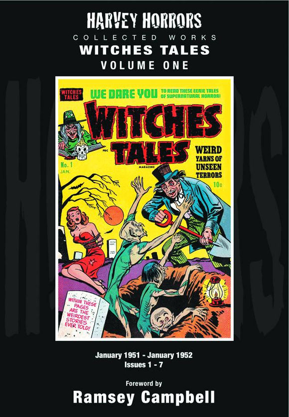 HARVEY HORRORS COLL WORKS WITCHES TALES HC VOL 01 (C: 0-1-2)