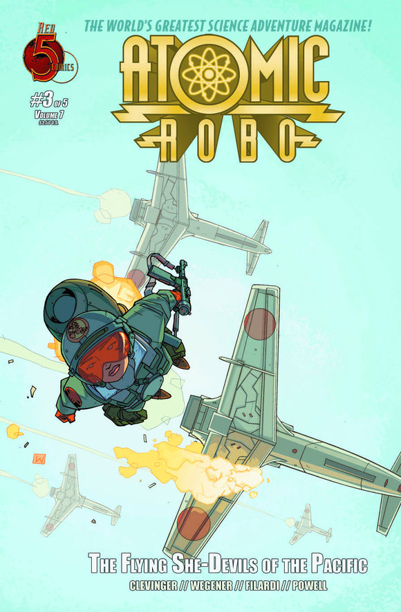 ATOMIC ROBO FLYING SHE DEVILS O/T PACIFIC #3 (OF 5)