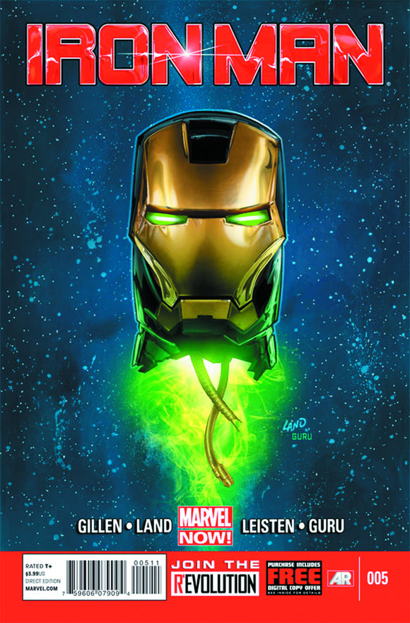 IRON MAN #5 2ND PTG LAND VAR NOW (PP #1058)