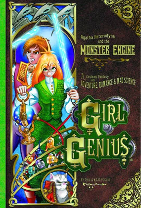 GIRL GENIUS GN VOL 03 AGATHA AND THE MONSTER ENGINE (NEW PTG
