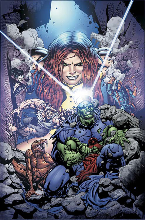 JUSTICE LEAGUE OF AMERICA #10 VAR ED (EVIL)