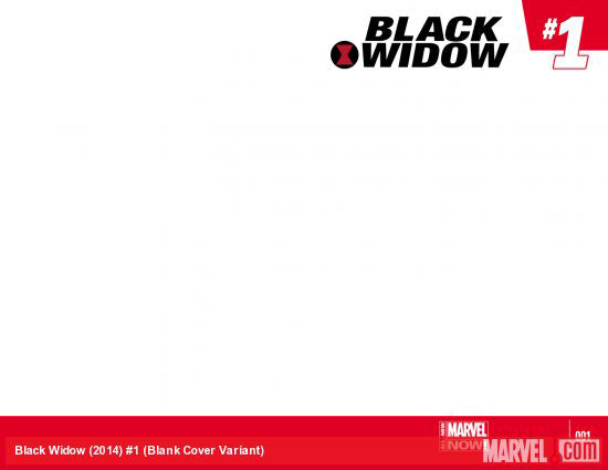 BLACK WIDOW #1 BLANK VAR ANMN