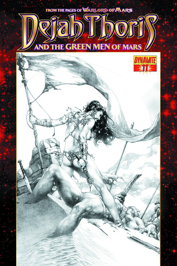 DEJAH THORIS & GREEN MEN OF MARS #11 (OF 12) ANACLETO SUBSCR