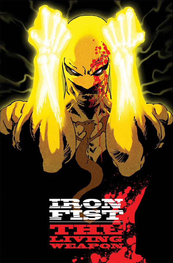 IRON FIST LIVING WEAPON #1 BLANK VAR ANMN