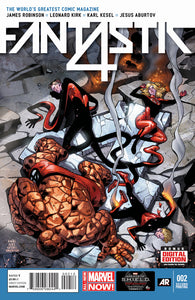 FANTASTIC FOUR #2 2ND PTG KIRK VAR ANMN (PP #1120)