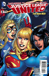 JUSTICE LEAGUE UNITED #4 DCU SELFIE VAR ED