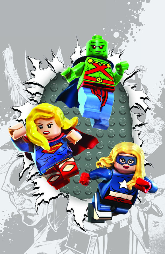 JUSTICE LEAGUE UNITED #6 LEGO VAR ED