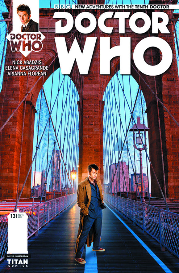 DOCTOR WHO 10TH #13 SUBSCRIPTION PHOTO