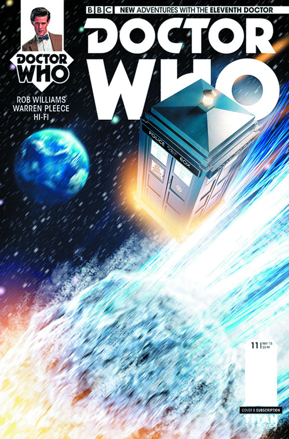 DOCTOR WHO 11TH #12 SUBSCRIPTION PHOTO