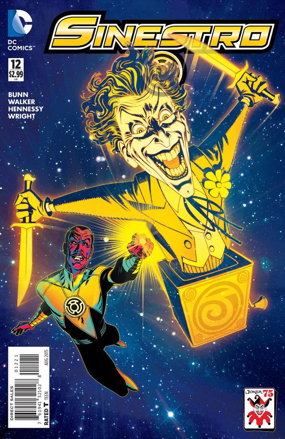 SINESTRO #12 THE JOKER VAR ED