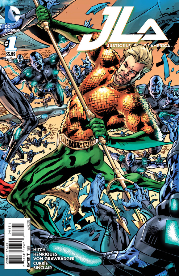 JUSTICE LEAGUE OF AMERICA #1 AQUAMAN VAR ED